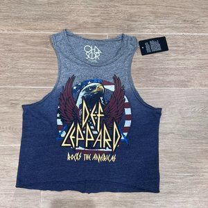 Def Leppard tank, size small